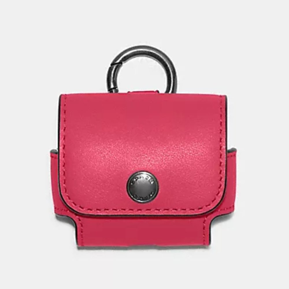 NEW Coach Pink Wireless Earbud Case - Picture 3 of 8